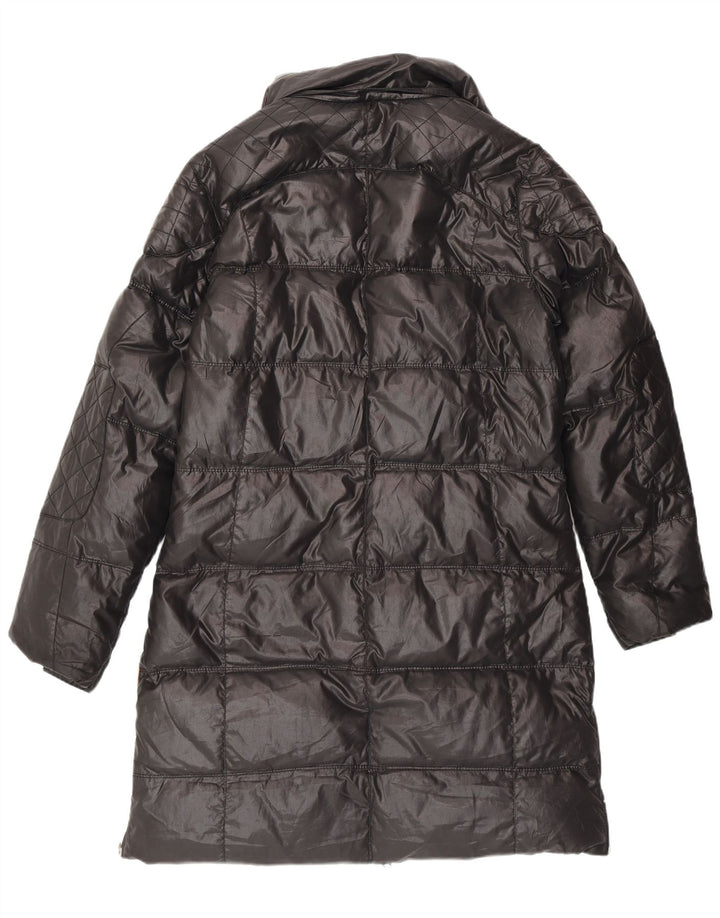 Machu Picchu Manteau rembourré pour femme UK 12 Medium Noir Polyester