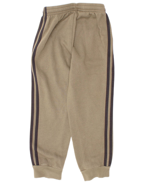 Adidas Pantalon de Survêtement Garçon Joggers 6-7 Ans Kaki Coton