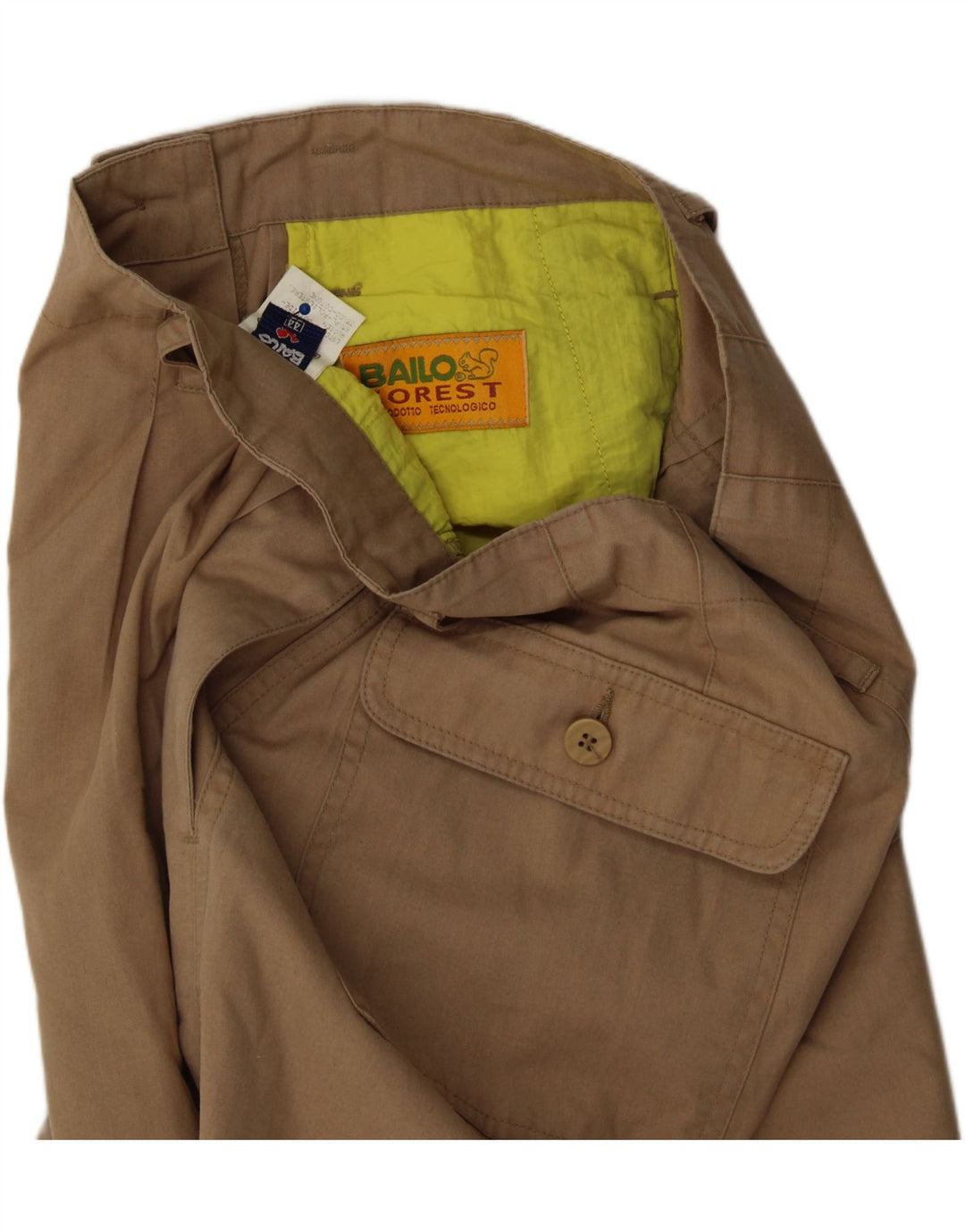 BAILO Womens Pegged Chino Shorts IT 44 Medium W28  Beige Polyester Vintage Bailo and Second-Hand Bailo from Messina Hembry 