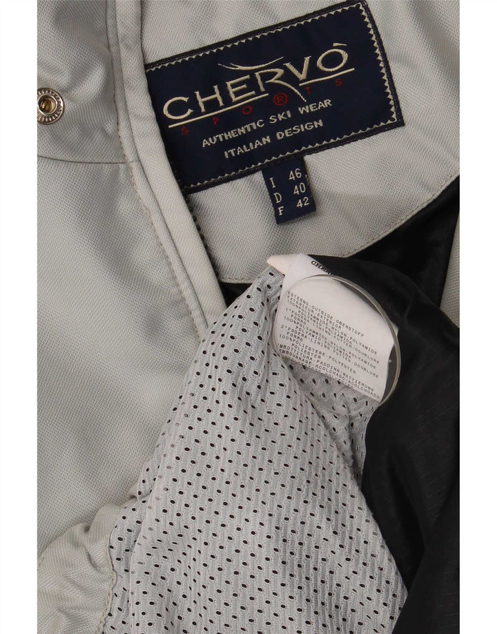 Chervo Chaqueta de esquí holgada para hombre IT 46 Small Grey Polyamide