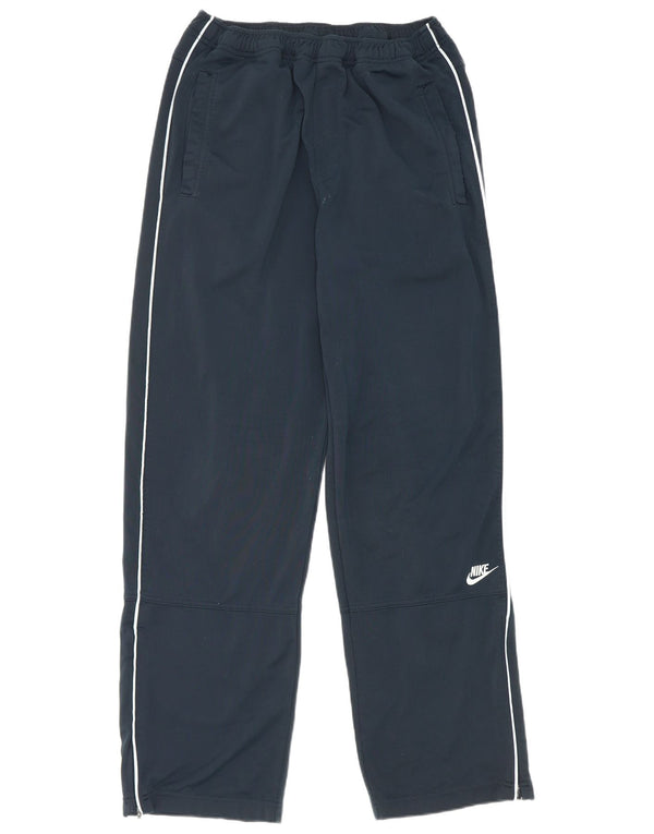 Nike Mens Tracksuit Trousers Joggers Large Navy Blue Polyester