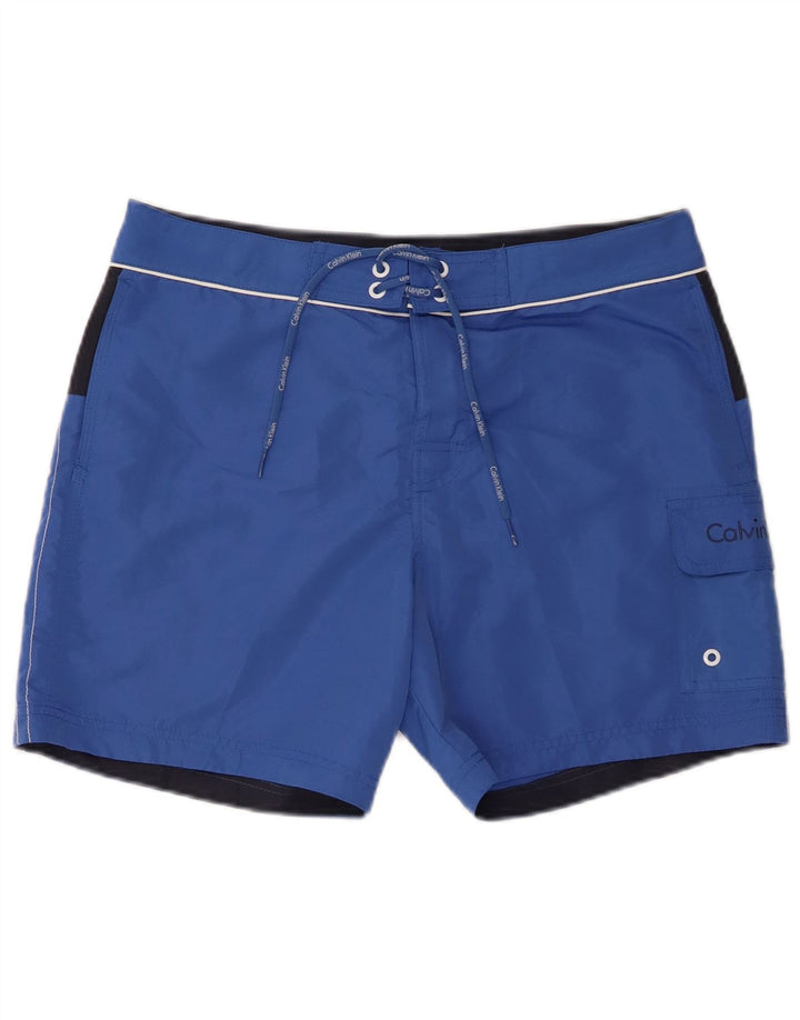 Calvin Klein Badeshorts til mænd mellemblå polyester