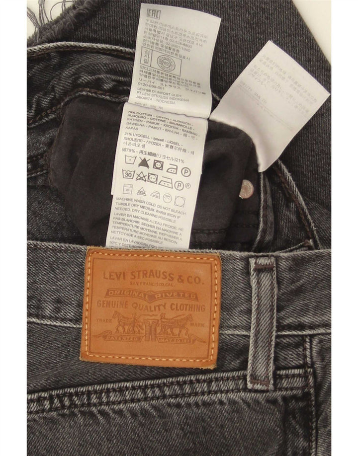 Levi's Womens High Rise Flared Jeans  W30 L26 Grey Cotton