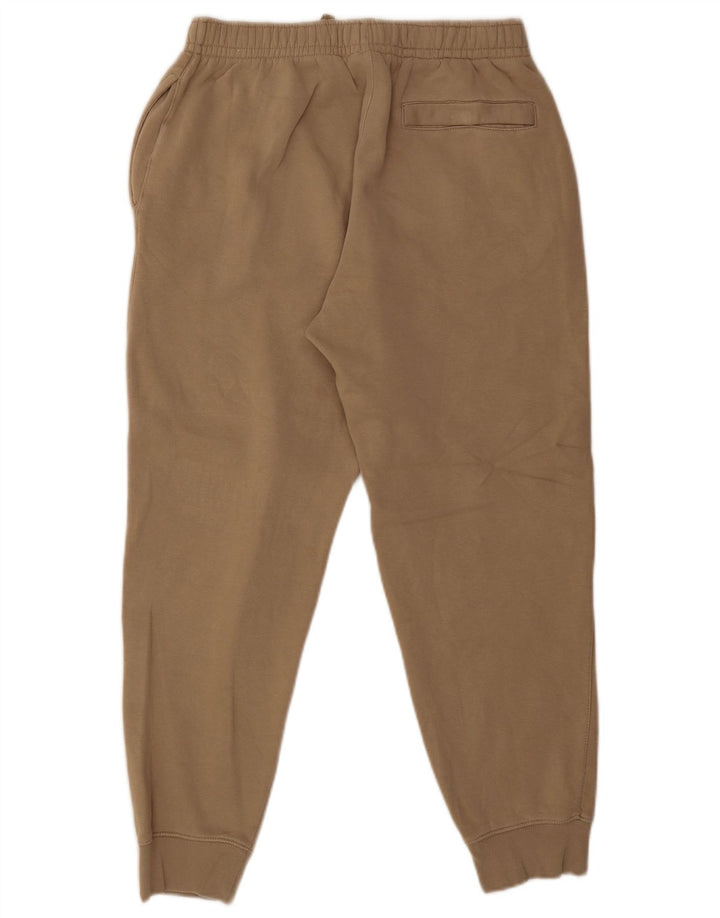 Nike Mens Graphic Tracksuit Trousers Joggers Medium  Beige Cotton
