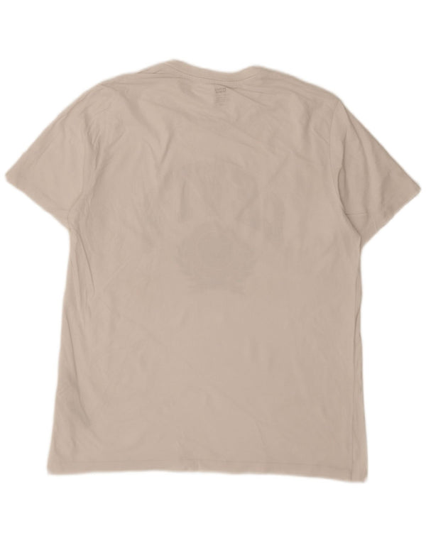 T-shirt grafica da uomo Levi's Top grande in cotone bianco