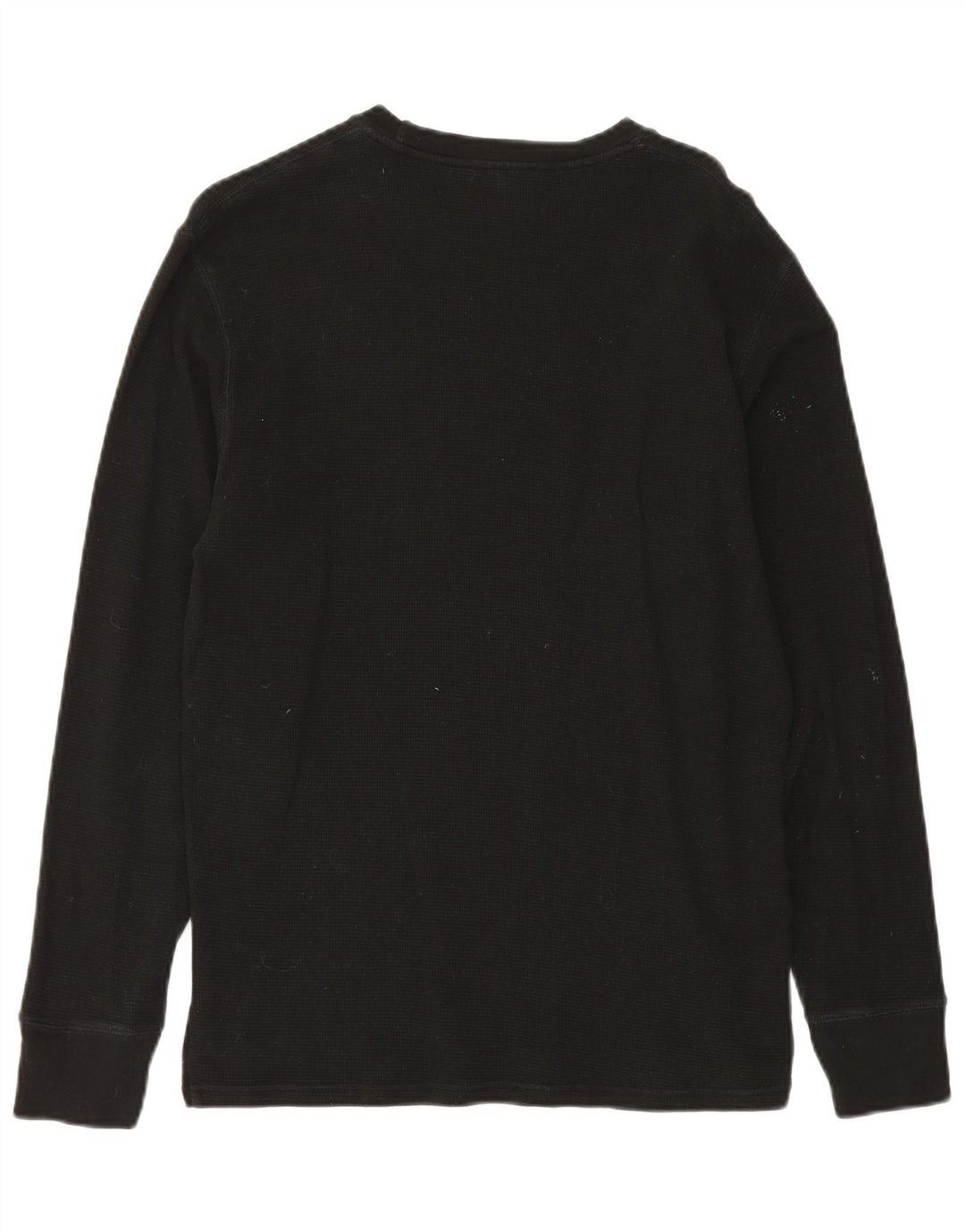 Polo Ralph Lauren Mens Top Long Sleeve Medium Black Cotton