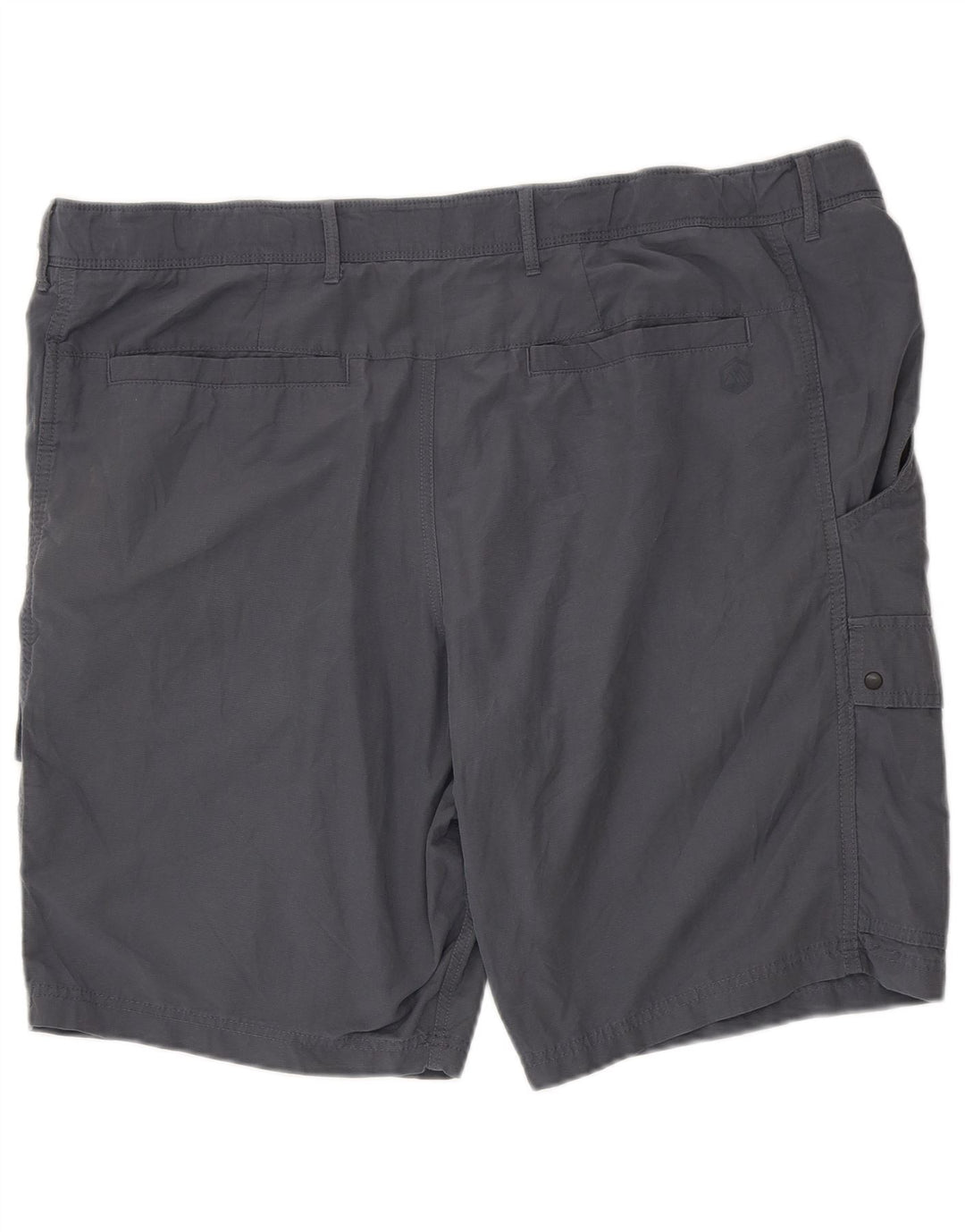 Marks & Spencer Mens Cargo Shorts W44 2XL Navy Blue Cotton