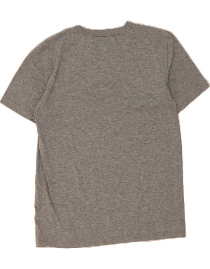 EDDIE BAUER Boys Graphic T-Shirt Top 14-15 Years Large Grey Polyester Vintage Eddie Bauer and Second-Hand Eddie Bauer from Messina Hembry 