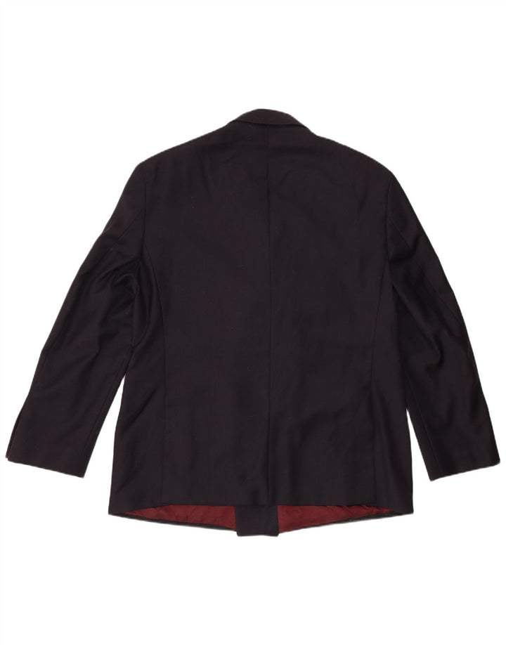 Marks & Spencer Veste blazer double boutonnage pour homme UK 42 Large Bleu marine