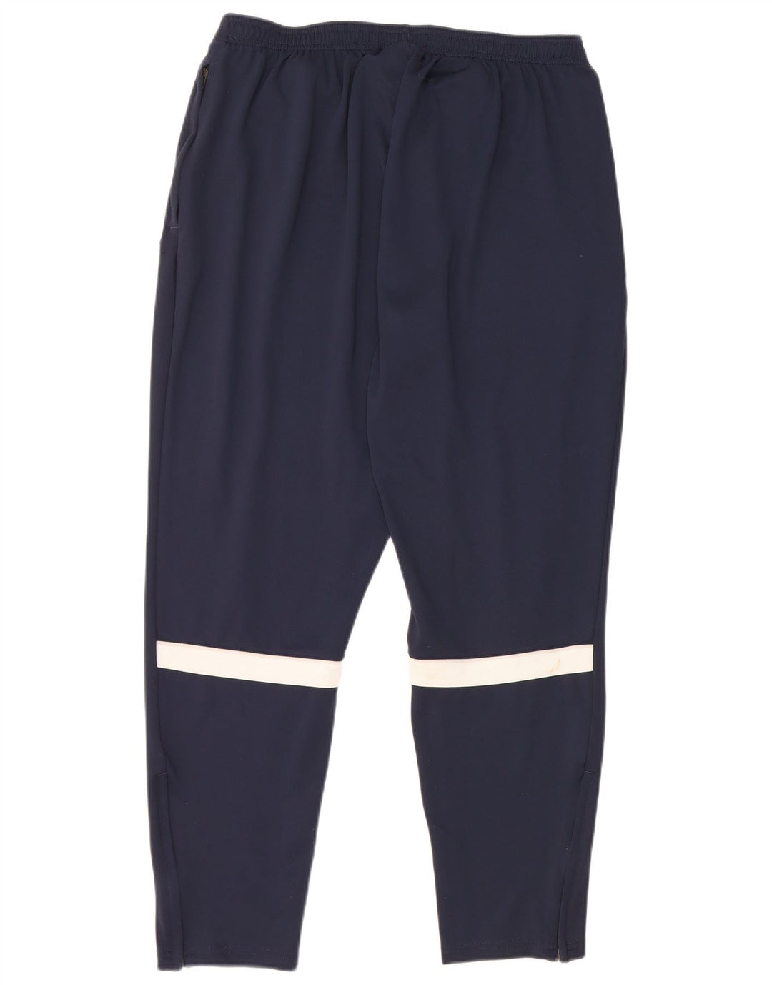 Nike Mens Tracksuit Trousers XL  Navy Blue Colourblock Polyester