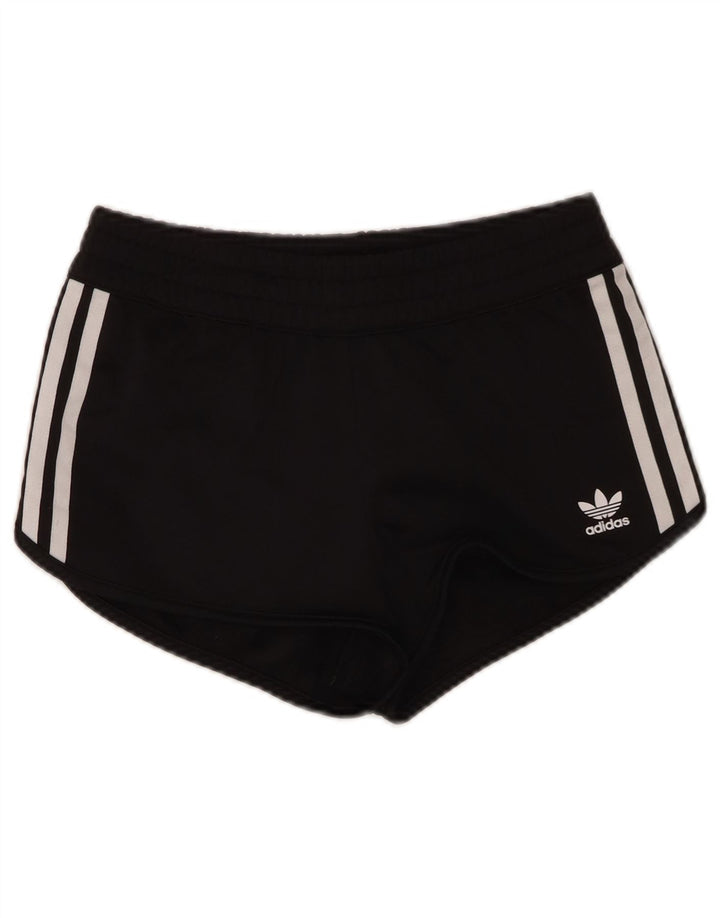 Pantaloncini sportivi Adidas da donna UK 10 piccoli poliestere nero