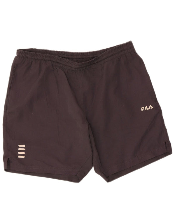 Fila Mens Sport Shorts Medium  Grey Polyester