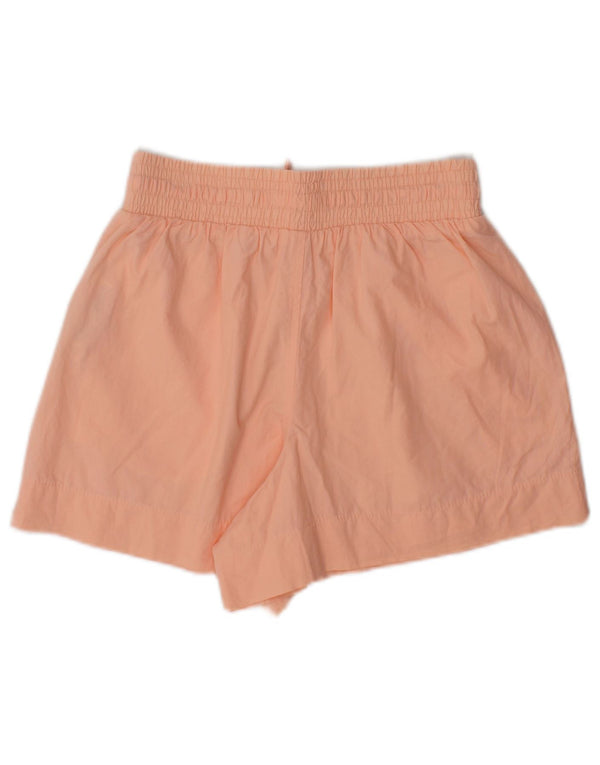 Rip Curl Womens High Waist Casual Shorts XS W24 Pink Cotton