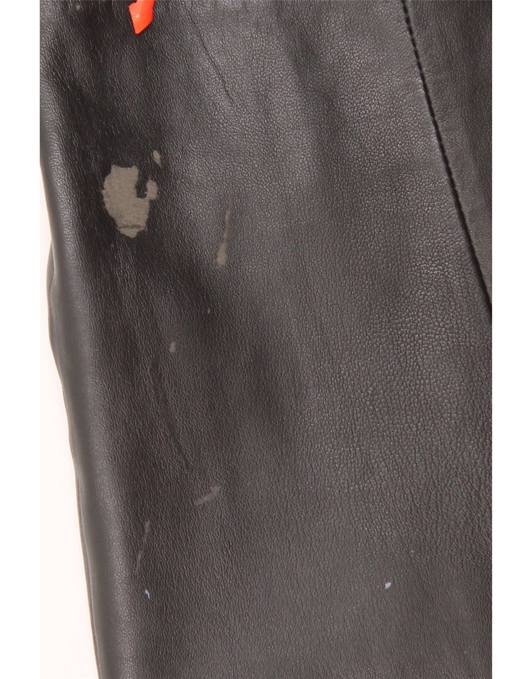 Conbipel Mens Bomber Leather Jacket IT 48 Medium Black Leather