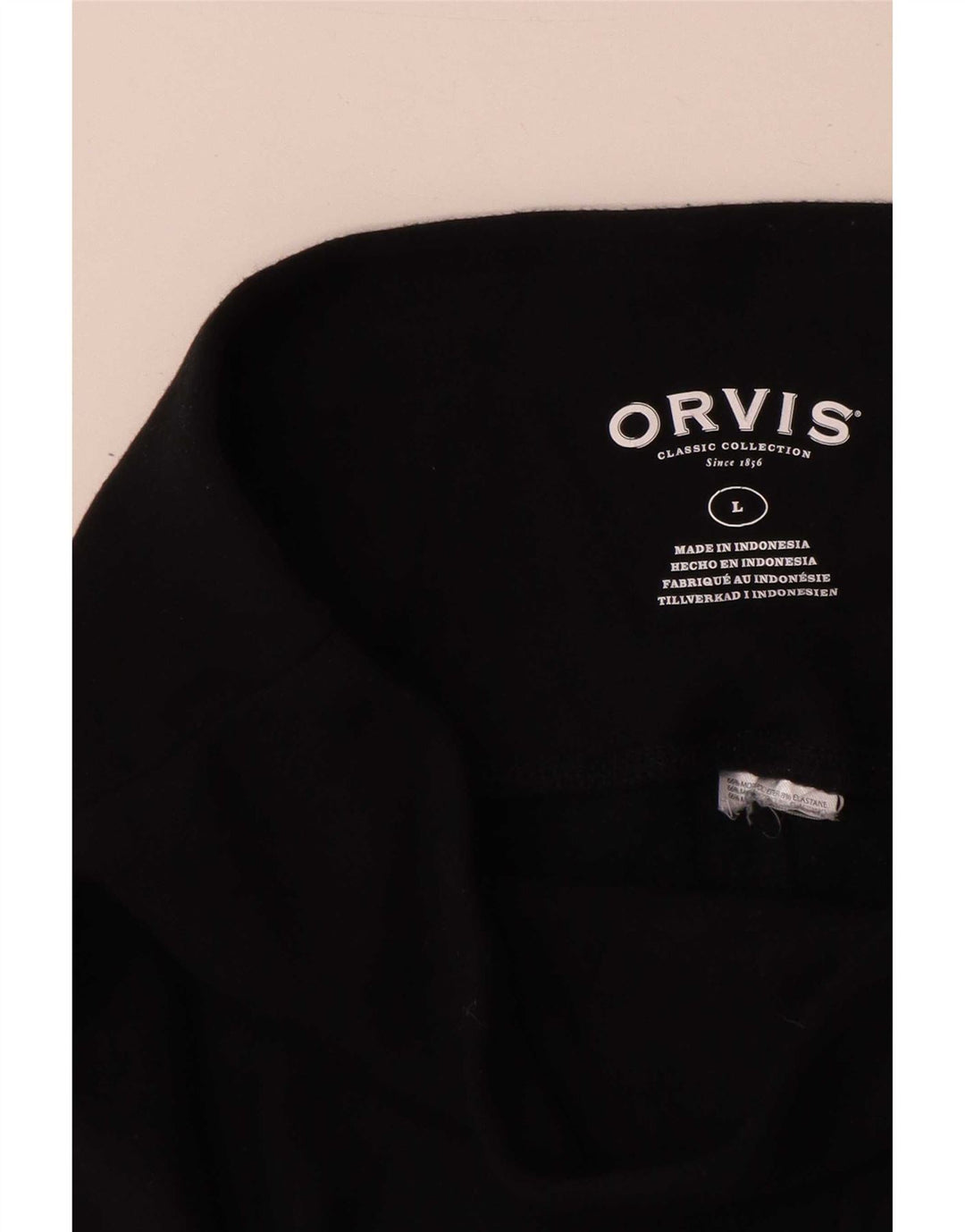 Orvis Womens Leggings UK 14 Large Black Modal