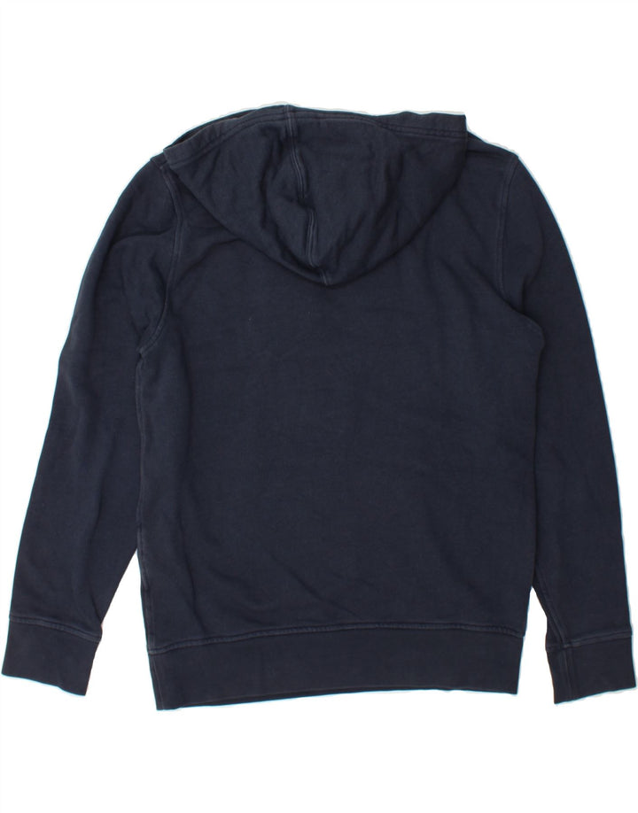 LEVI'S Mens Graphic Hoodie Jumper Medium Navy Blue Cotton Vintage Levi's and Second-Hand Levi's from Messina Hembry 