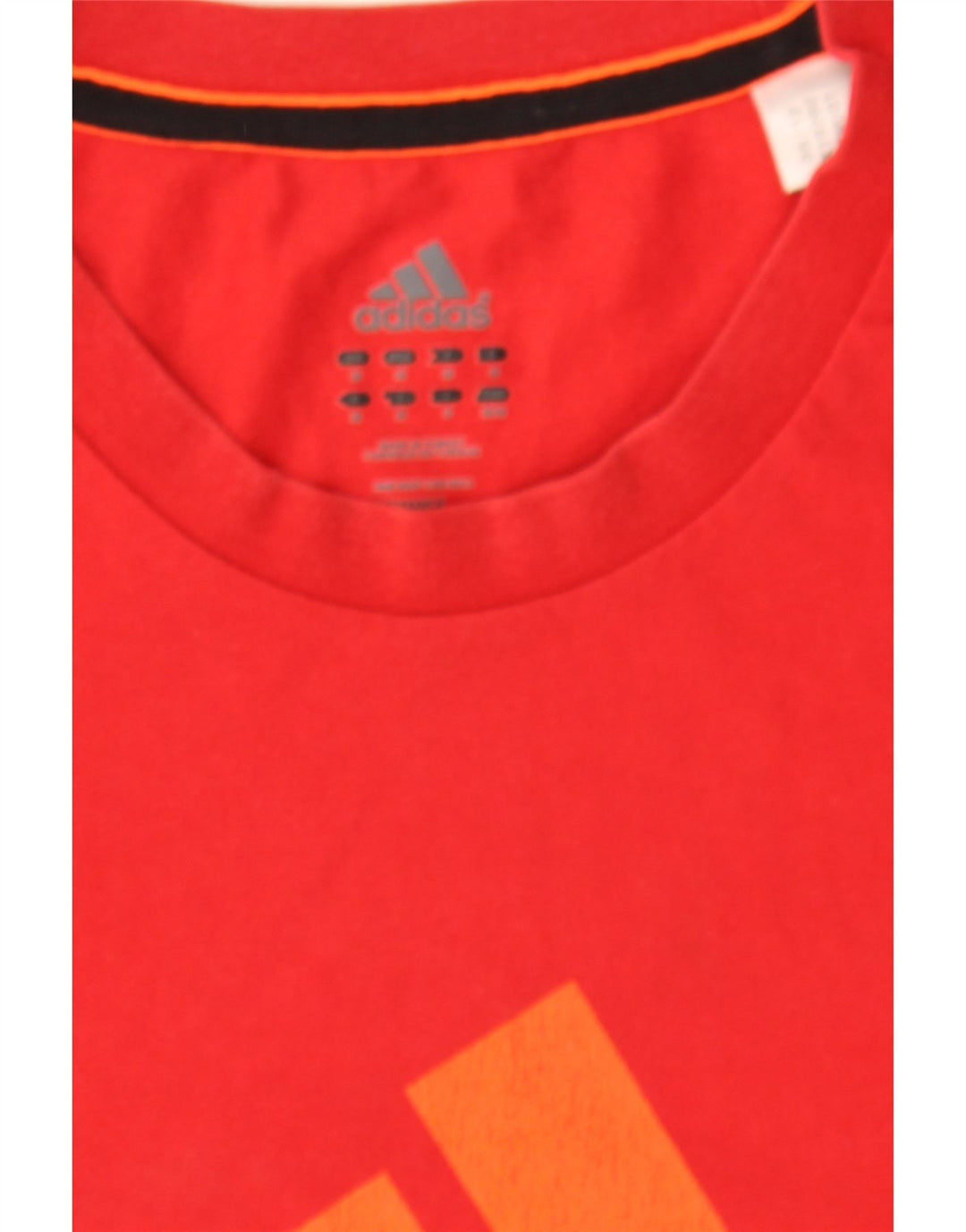 ADIDAS Mens Graphic T-Shirt Top Medium Red Cotton Vintage Adidas and Second-Hand Adidas from Messina Hembry 