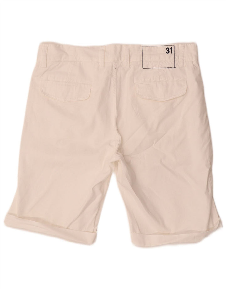 Sun68 Womens Chino Shorts W31 Medium White