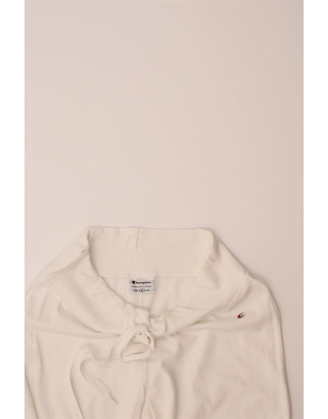 CHAMPION Womens Tracksuit Trousers UK 14 Medium  White Cotton Vintage Champion and Second-Hand Champion from Messina Hembry 