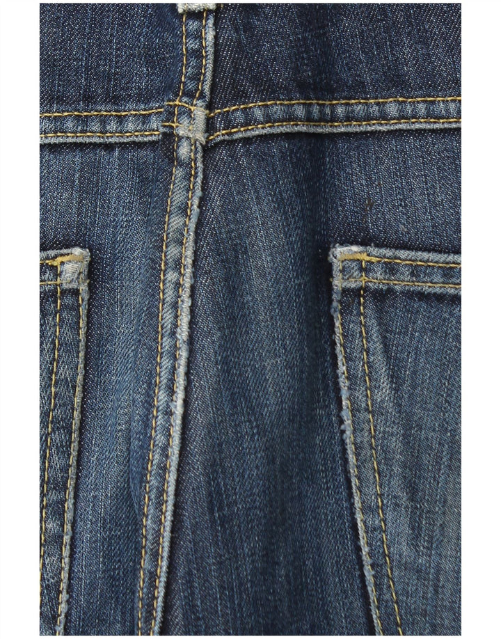 Daniele Alessandrini Mens Straight Jeans W36 L31 Blue Cotton