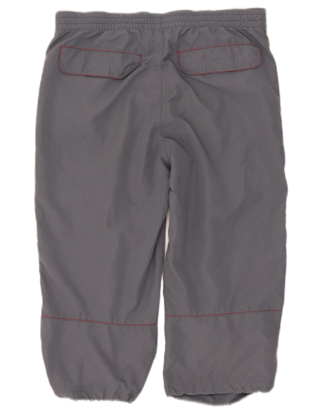 Kappa Pantalon Capri Homme Small W29 L18 Gris Polyester