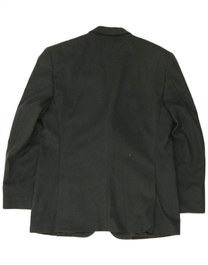 Pierre Cardin Mens 3 Button Blazer Jacket IT 50 Large Khaki Wool
