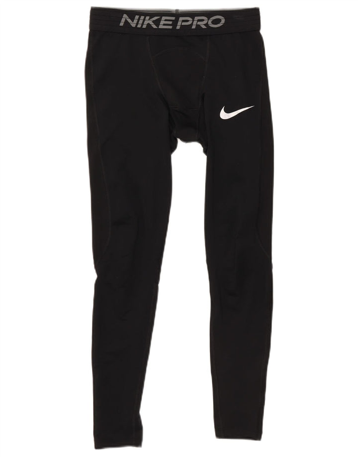 Nike Mens Dri Fit Graphic Leggings Small Black