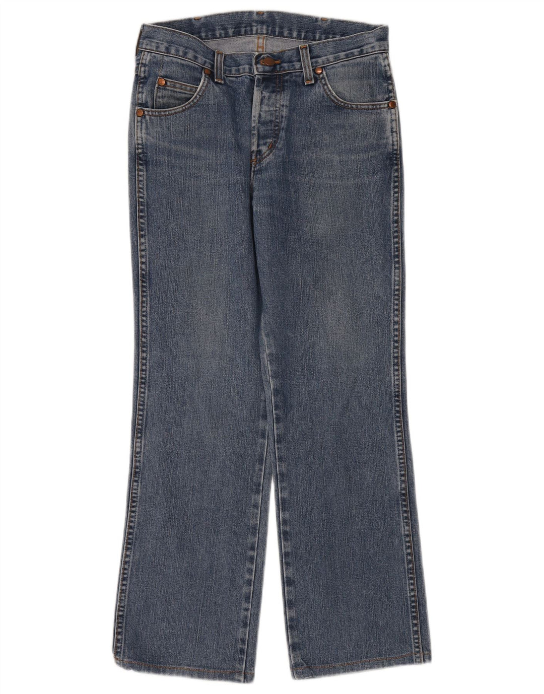 Męskie jeansy Wrangler Evolution Bootcut W29 L28 Niebieskie, bawełniane