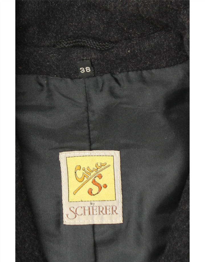 Giacca Parka oversize con cappuccio da donna SCHERER EU 38 Lana grigio medio