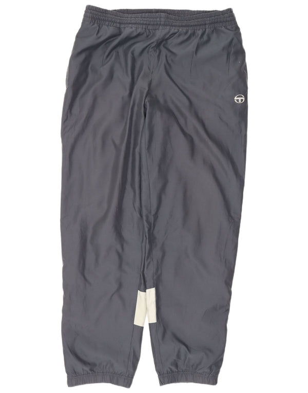 Sergio Tacchini Mens Tracksuit Trousers Joggers IT 52 XL Grey Colourblock