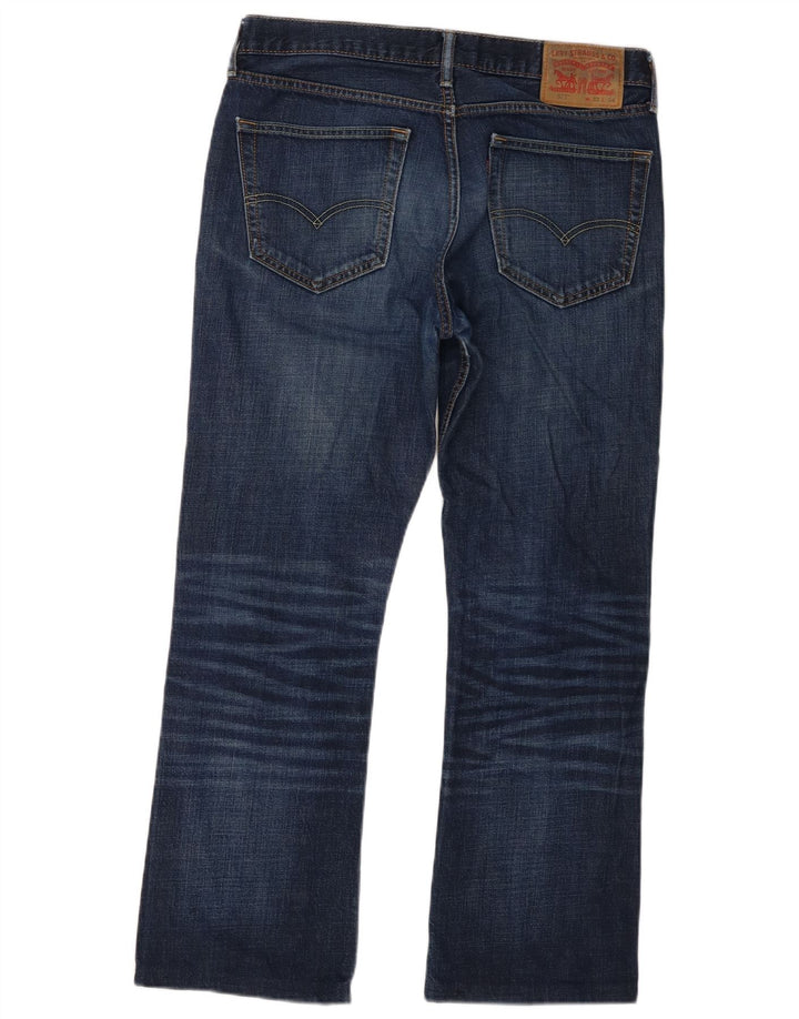 Levi's Mens Bootcut Jeans W32 L28 Blue Cotton