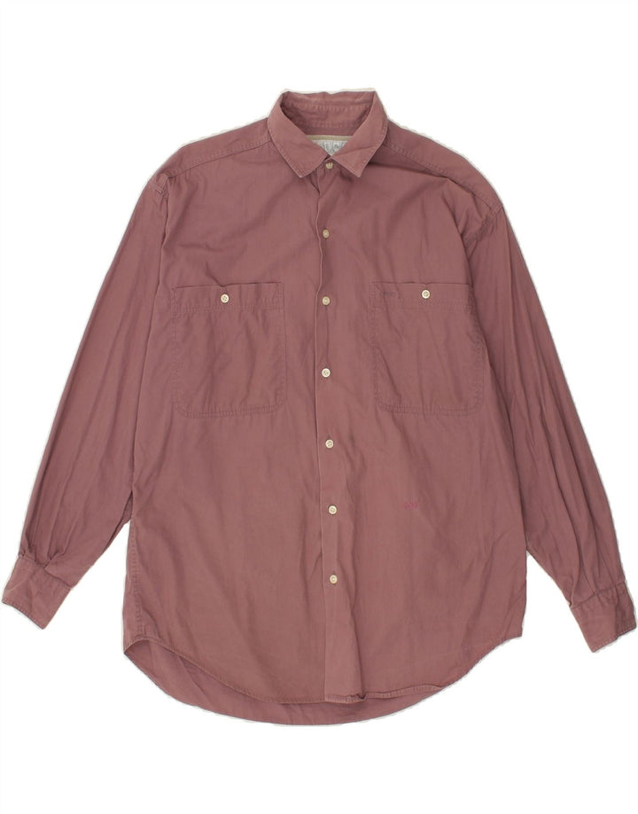 KAPPA Mens Shirt Small Brown Vintage Kappa and Second-Hand Kappa from Messina Hembry 