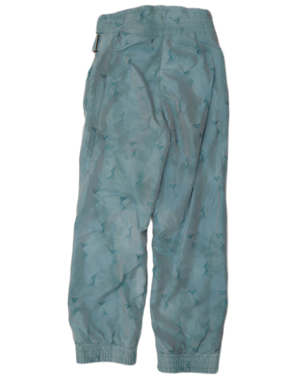Emmegi Womens Joggers Skibukser UK 12 Medium Blue Geometrisk Polyamid