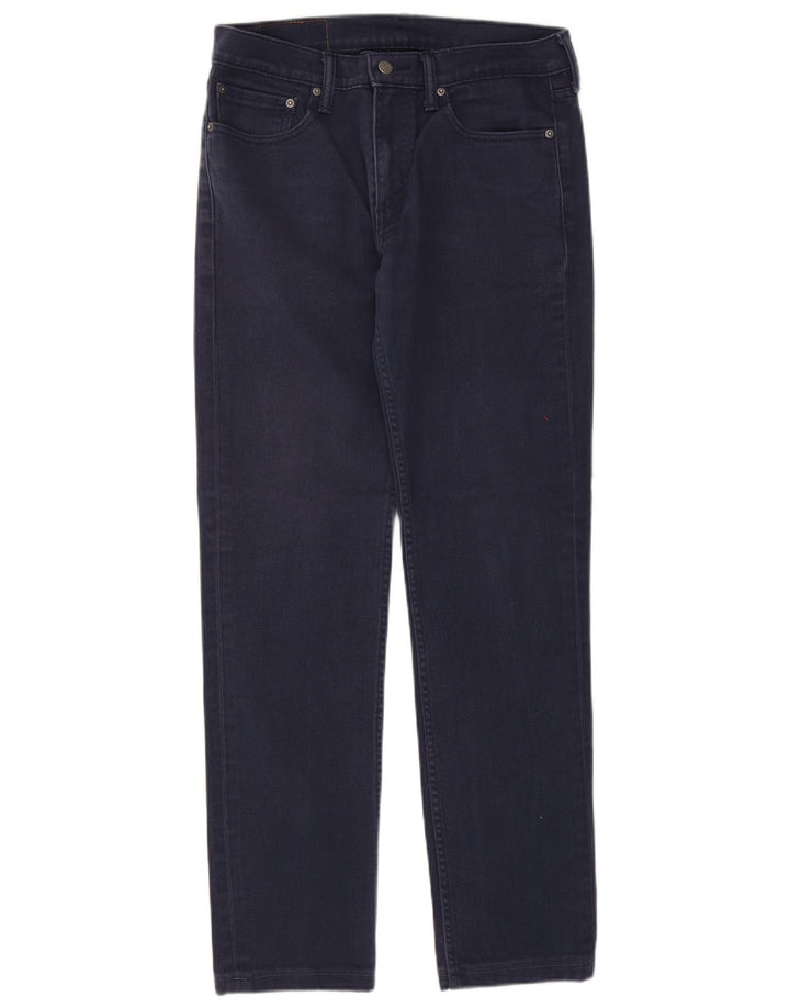 Levi's Mens 511 Slim Jeans W32 L32 Navy Blue Cotton