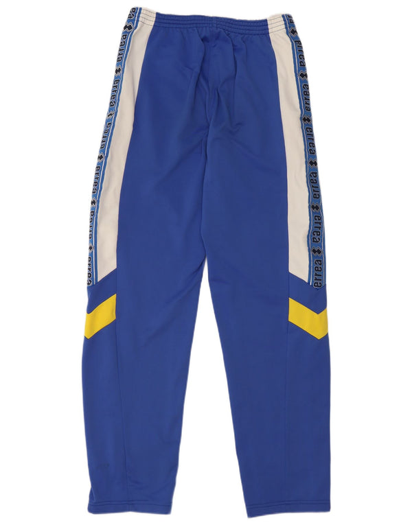 Errea Mens Graphic Tracksuit Trousers Medium  Blue Colourblock Polyester