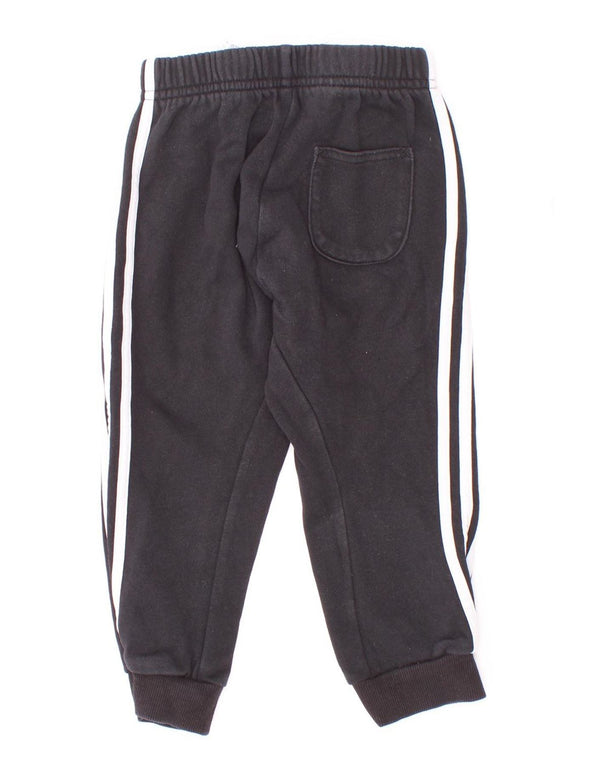 Pantaloni da tuta da jogging Adidas da bambino 18-24 mesi in cotone nero