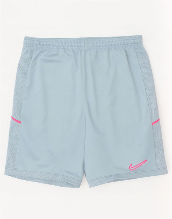 Αθλητικό σορτς Nike Boys Dri Fit 13-14 ετών XL Blue Polyester