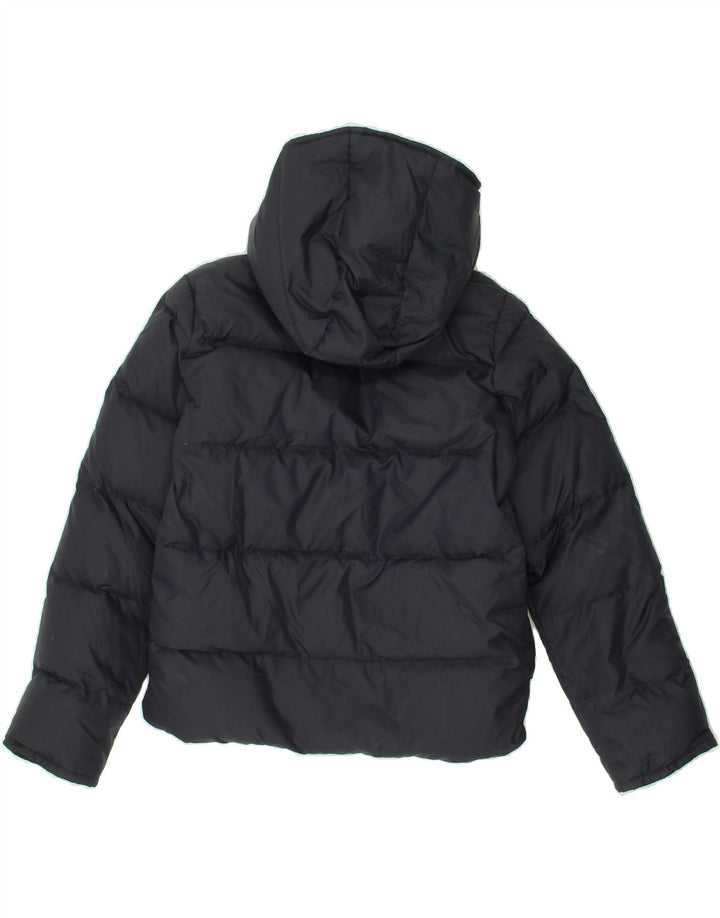 WOOLRICH Boys Hooded Padded Jacket 9-10 Years Navy Blue Nylon Vintage Woolrich and Second-Hand Woolrich from Messina Hembry 