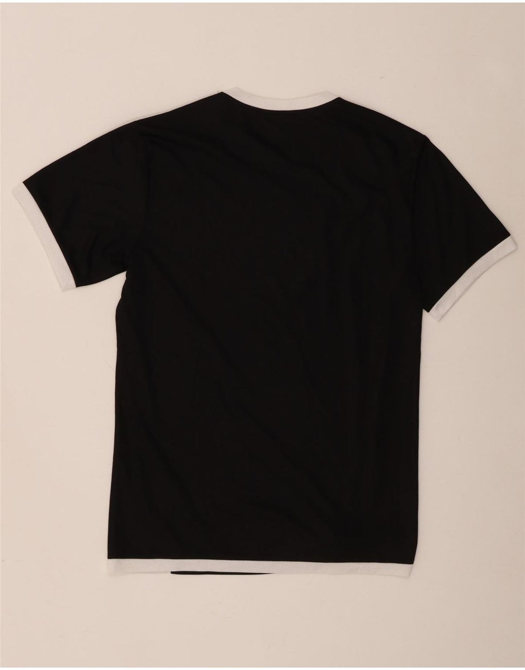 Puma Mens T-Shirt Top Small Black Colourblock Polyester