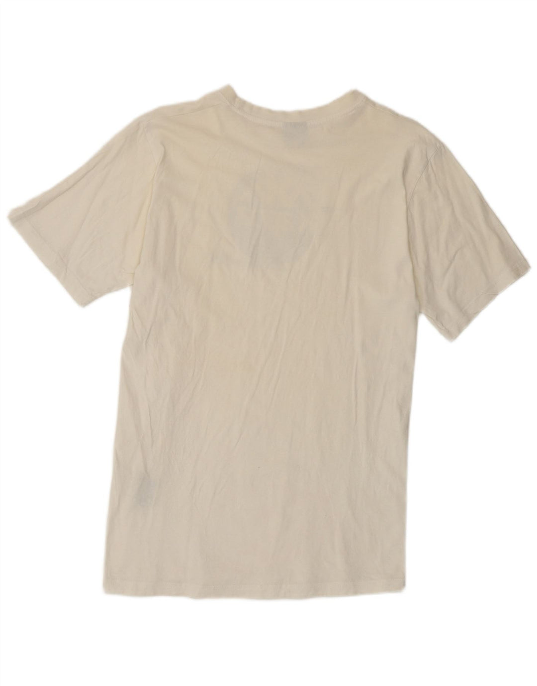 Kappa Mens Graphic T-Shirt Top Medium White Cotton