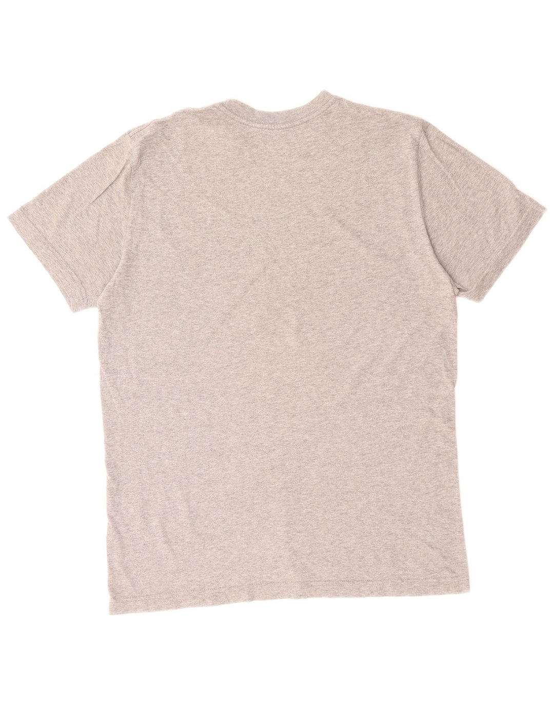 Nike Mens Regular Fit Graphic T-Shirt Top Medium Grey Flecked Cotton