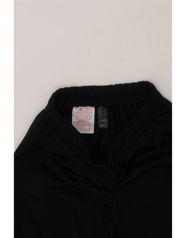ADIDAS Boys Tracksuit Trousers Joggers 4-5 Years  Black Polyester Vintage Adidas and Second-Hand Adidas from Messina Hembry 
