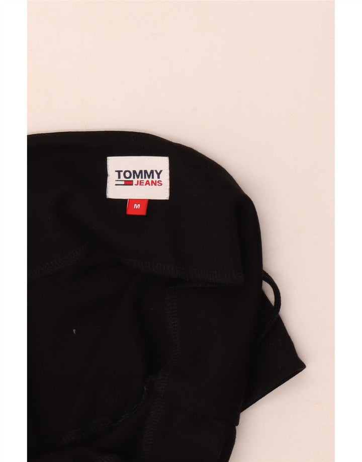 Tommy Hilfiger Womens Crop Halter Top UK 12 Medium Black