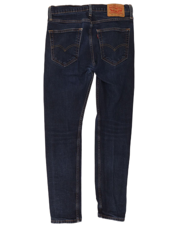 Levi's Mens 512 karcsú kúpos farmer W32 L32 sötétkék pamut