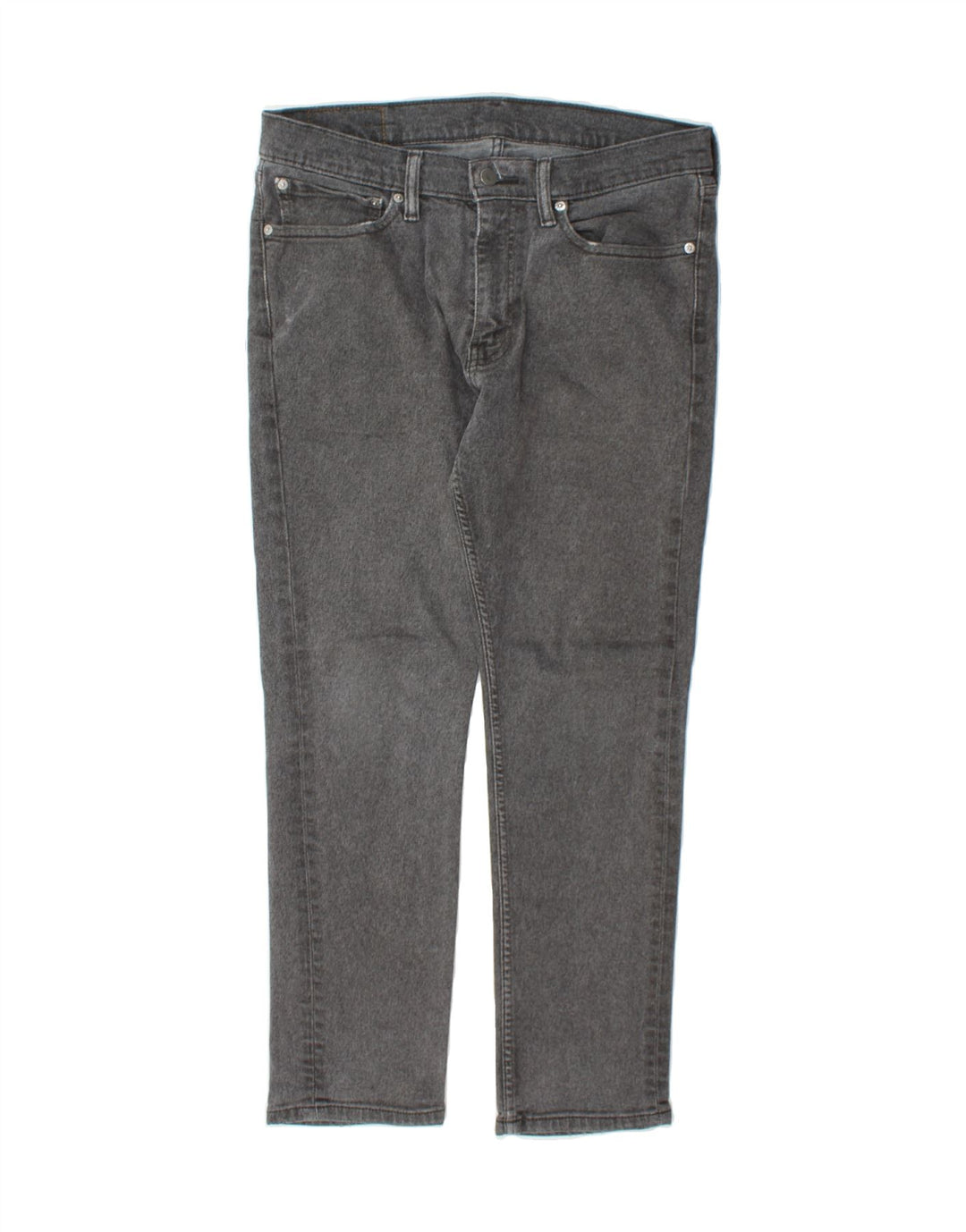 LEVI'S Mens Slim Jeans W34 L30  Grey Cotton Vintage Levi's and Second-Hand Levi's from Messina Hembry 