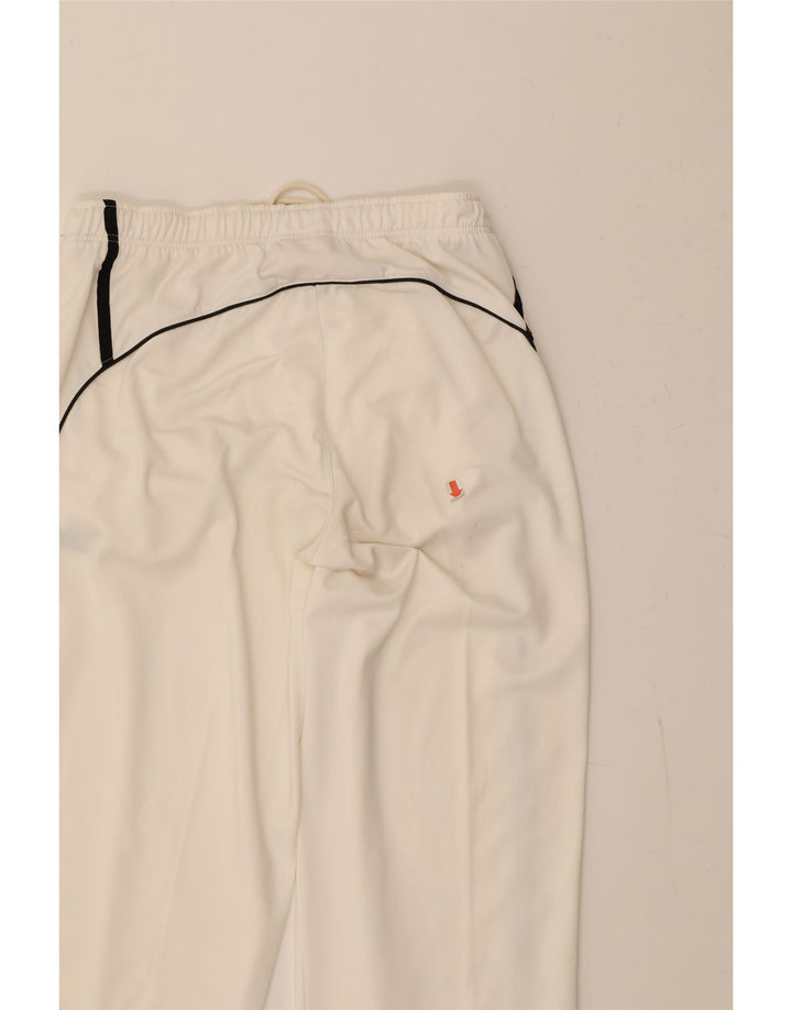 PUMA Womens Tracksuit Trousers UK 10 Small  Off White Polyester Vintage Puma and Second-Hand Puma from Messina Hembry 