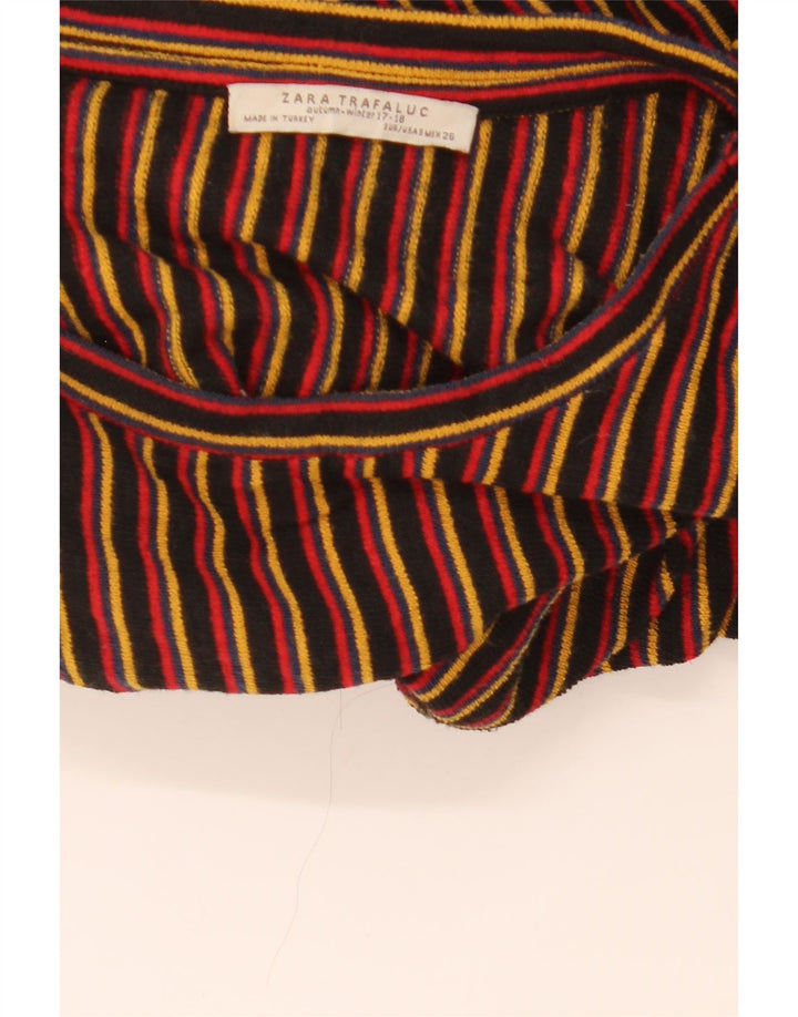 Zara Womens Shift Dress UK 10 Small Multicoloured Striped