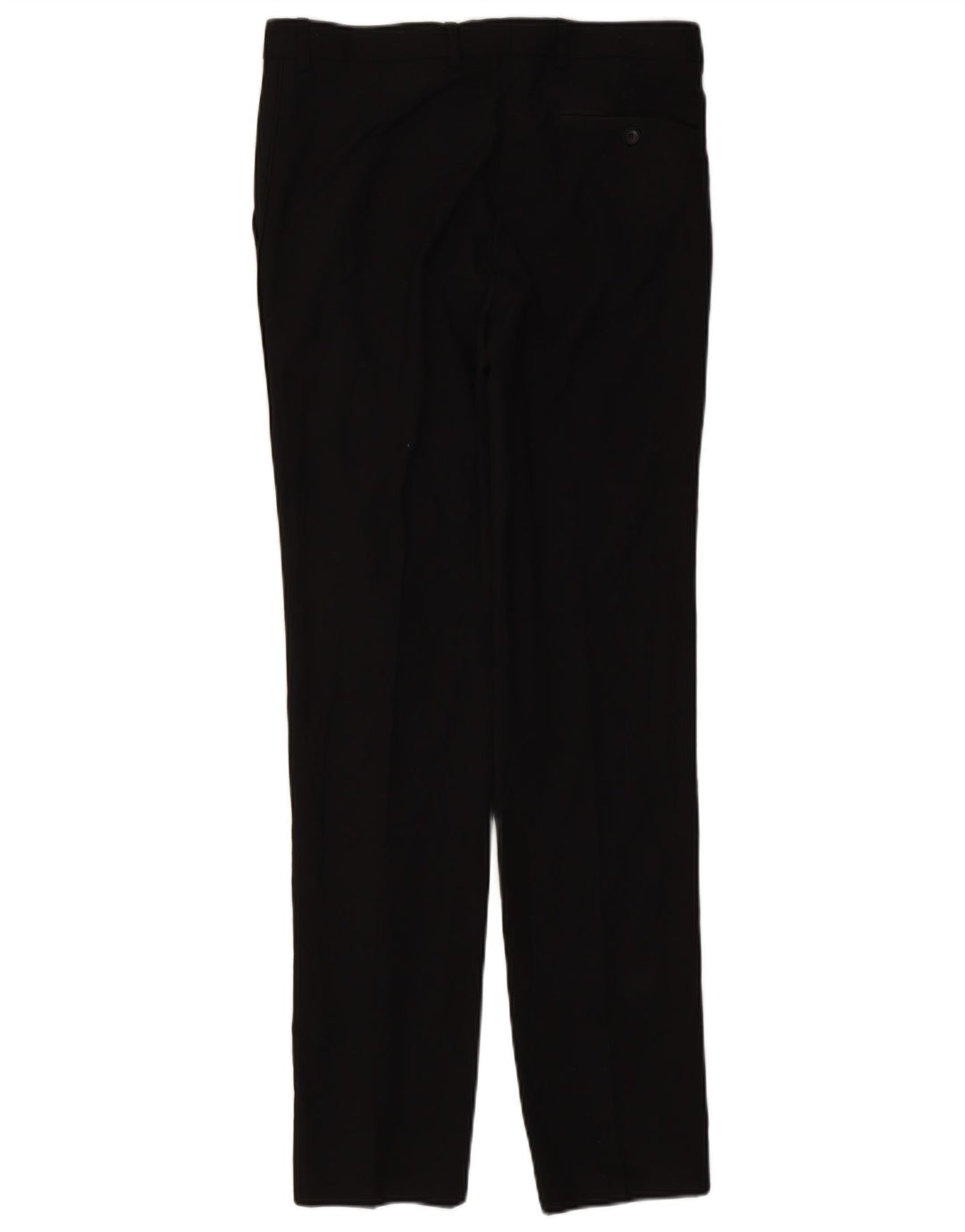 Marks & Spencer Mens Slim Fit Suit Trousers W32 L33 Black Polyester