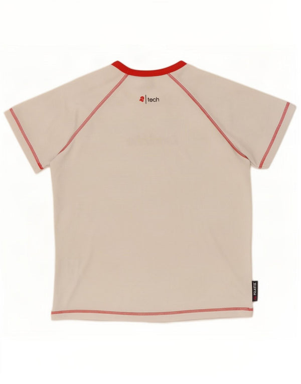Invicta Jungen-T-Shirt mit Grafik, 11–12 Jahre, Größe L, Weiß, Polyester
