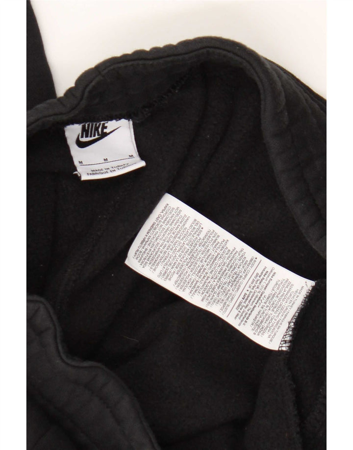 Nike Mens Tracksuit Trousers Medium Black Cotton